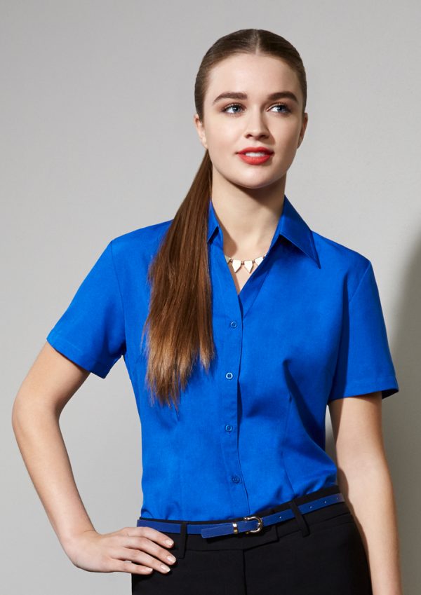 easy care short sleeve shirt in easy care fabric