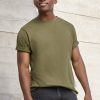 green iced tee t-shirt mens cotton biz collection